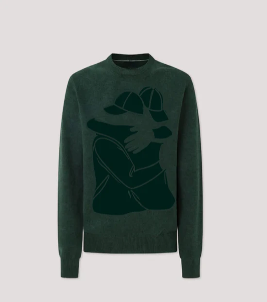 Brotherman Art Sweatshirt – 100% Wool